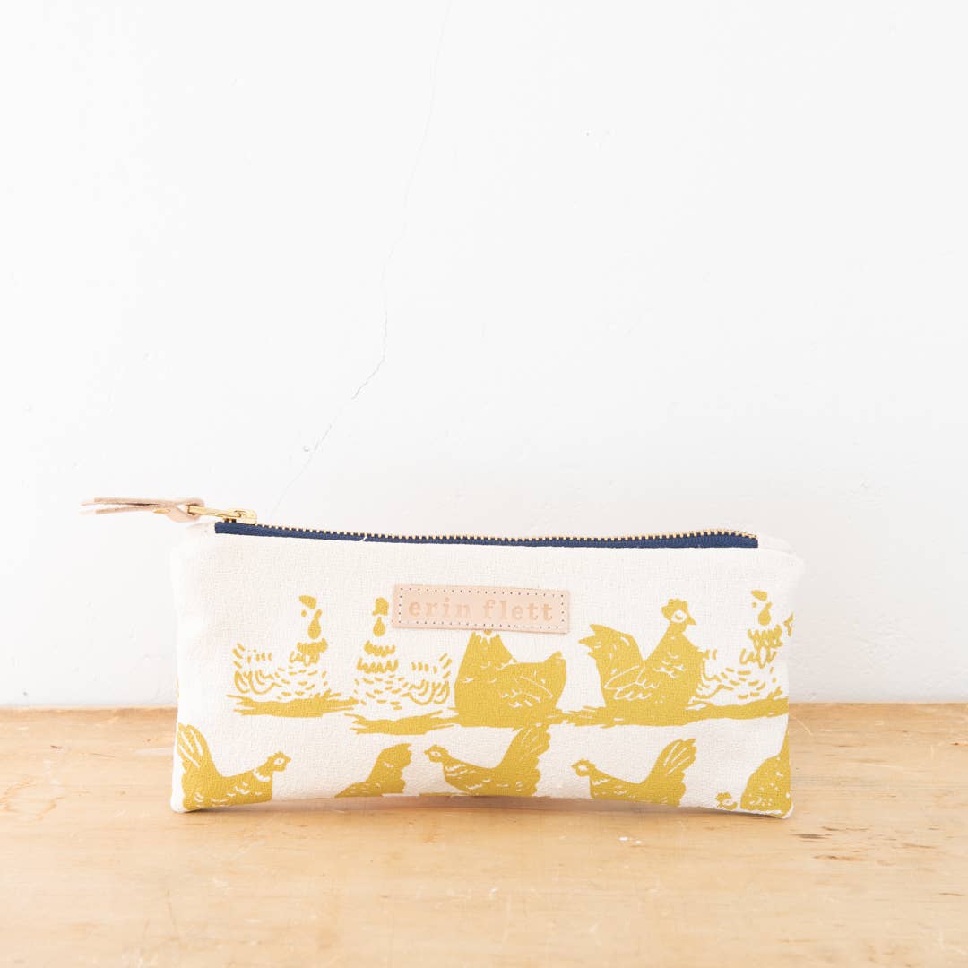 Erin Flett - Hen House Pencil Bag