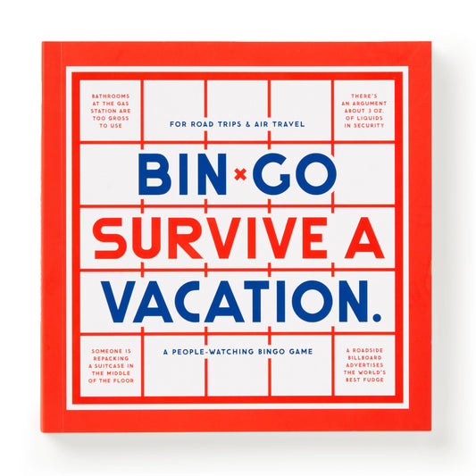Brass Monkey Bin-Go Survive a Vacation Bingo Book