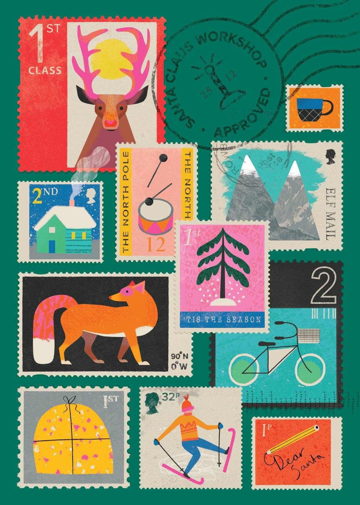 Christmas Stamps | Card