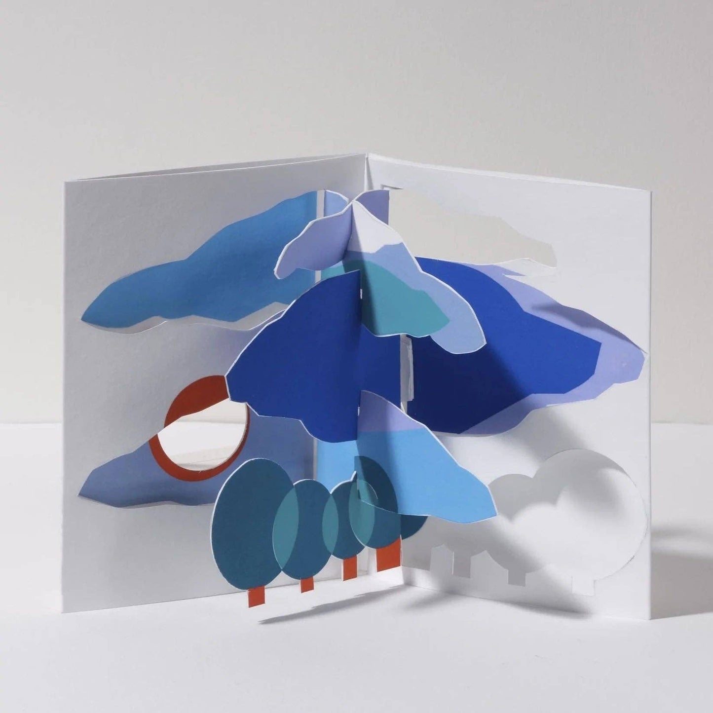 Gérard Lo Monaco - Clouds & Trees Pop Up Card