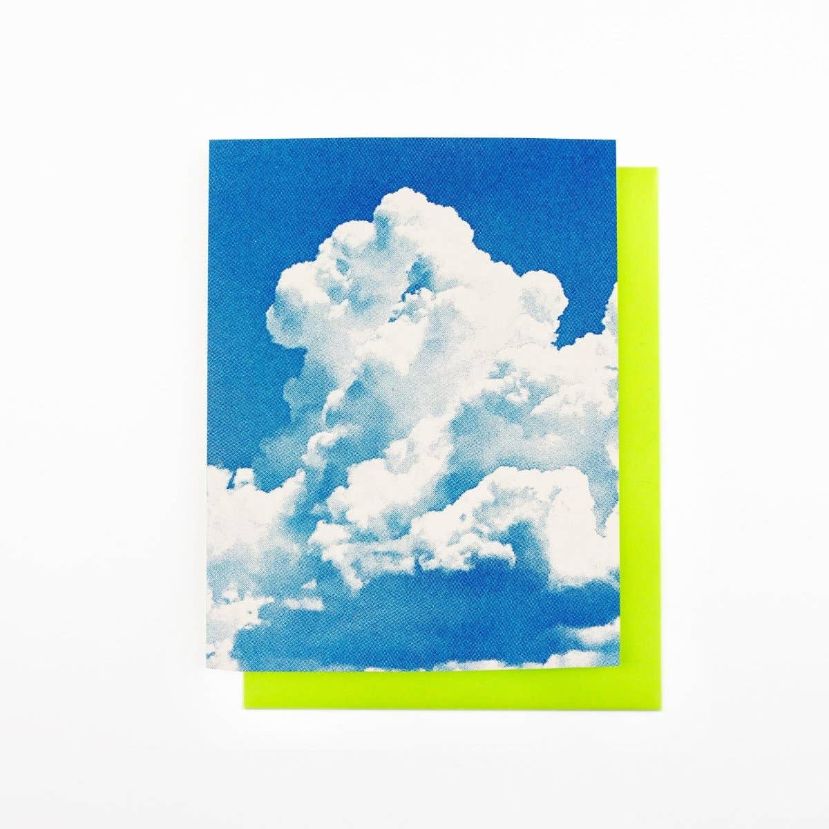 Southwest Clouds - Cumulus Congestus - Risograph Card