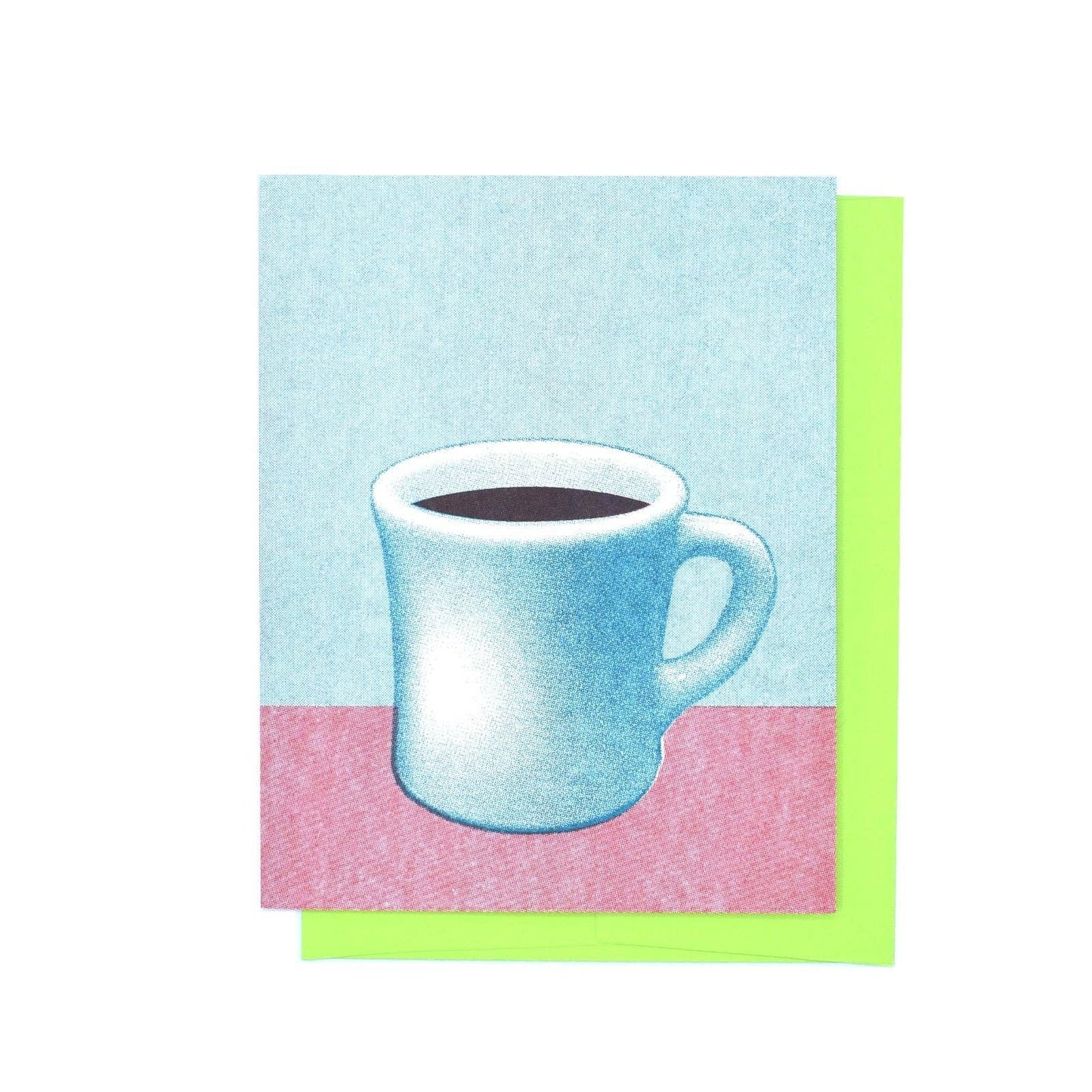 Coffee Mug - Risograph Greeting Card
