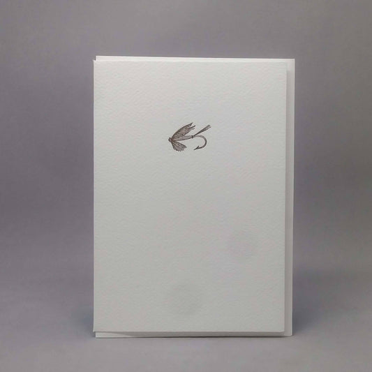 Big Wheel Press Greeting Card — Fishing Fly