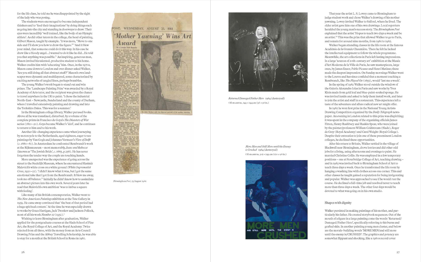 John Walker by Catherine Lampert and Alex Bacon