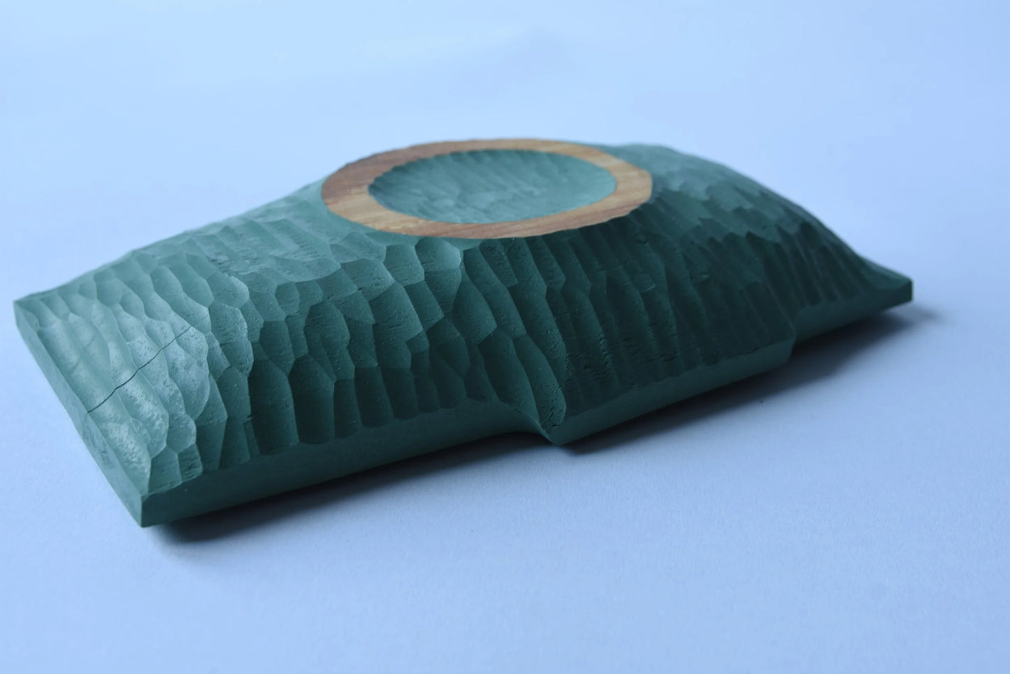 Danielle Rose Byrd Wooden Bowl | Green #2