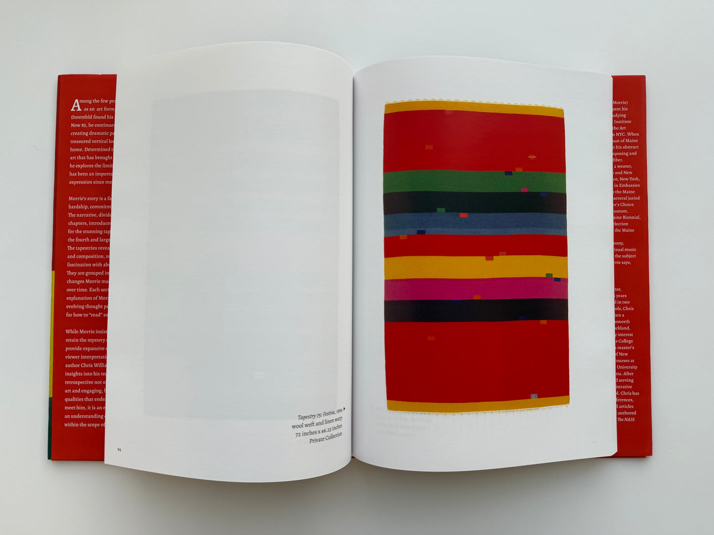 The Tapestries of Morris David Dorenfeld: Paintings in Fiber by Christopher Brewer Williamson