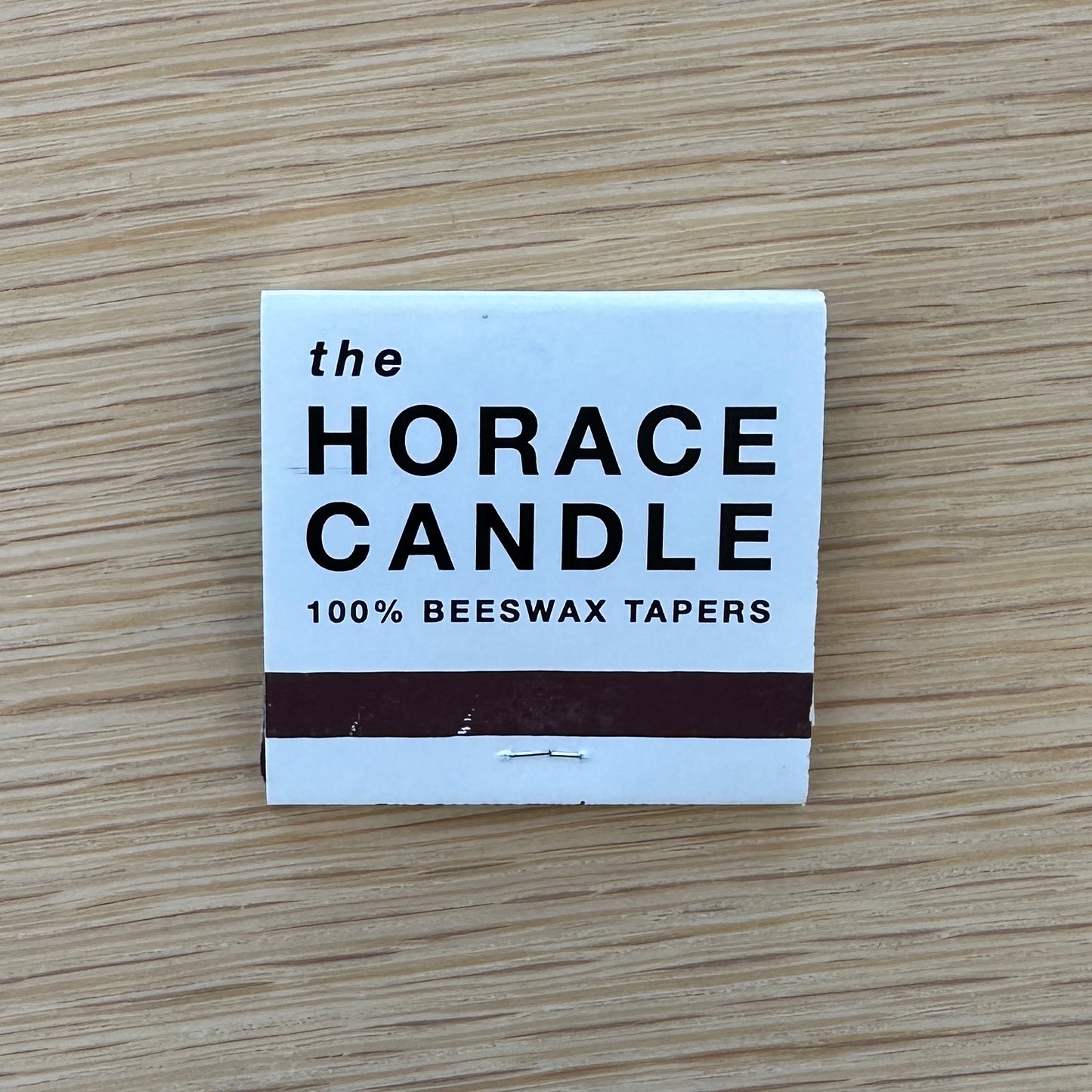 ML Wax Co - 100% Beeswax Tapers - the Horace Candle