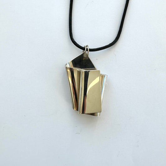 Pooka Designs - Argentium Silver Folio Pendant