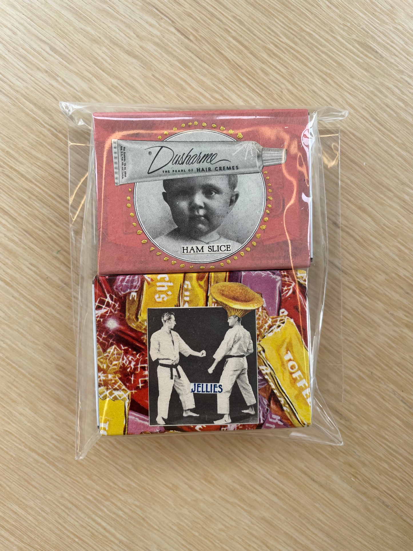 Margaret Rizzio - Collage matchbook Sets (pack of two)