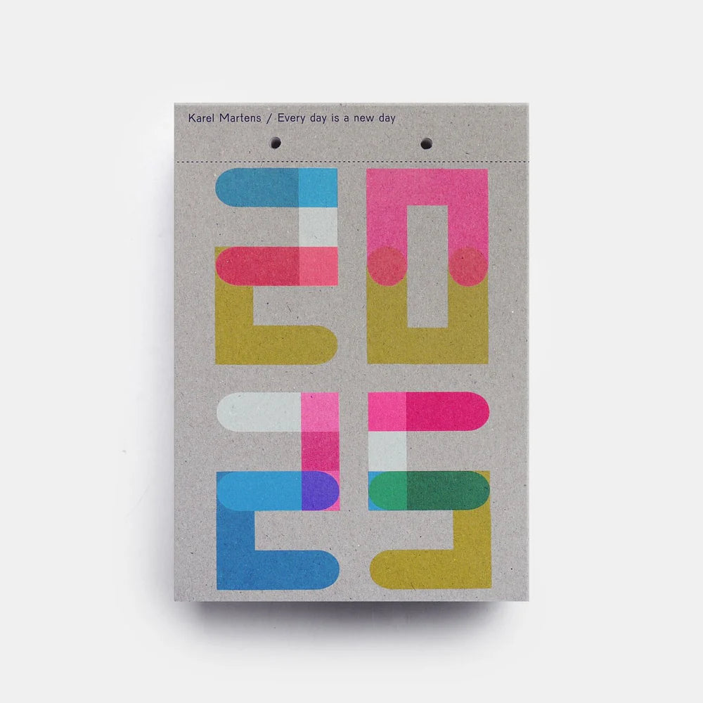 Karel Martens: Every Day Is a New Day – Calendar 2025