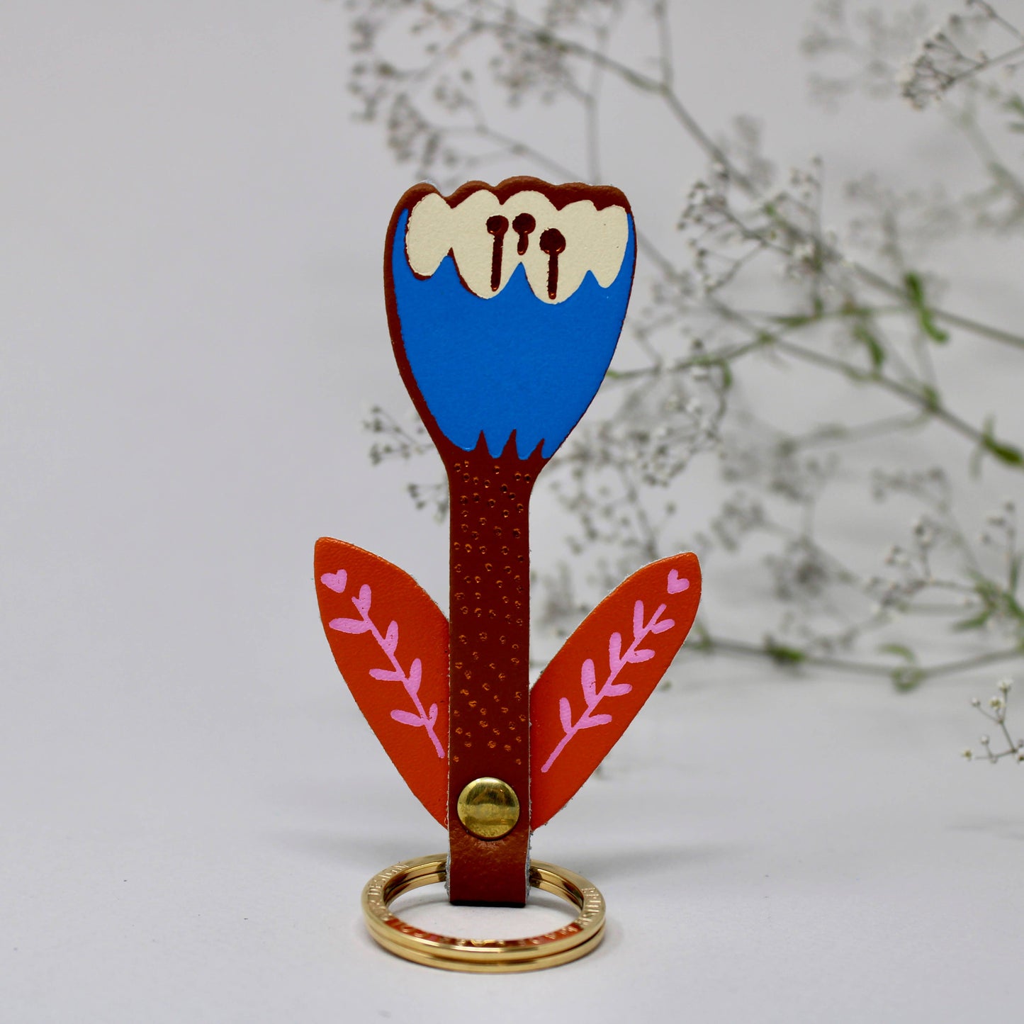Ark Tulip Flower Key Fob