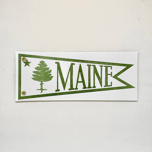 Maine Flag — Pennant