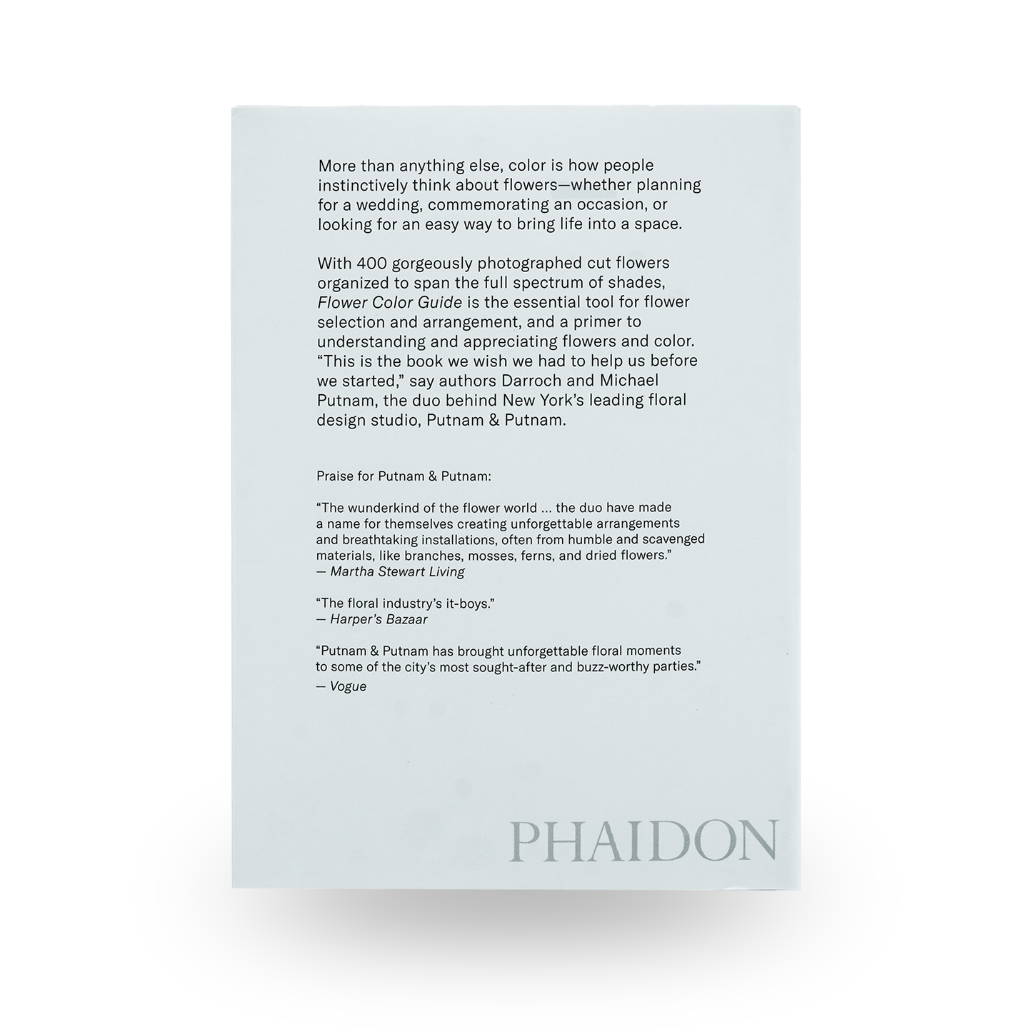 Flower Color Guide - Darroch and Michael Putnam