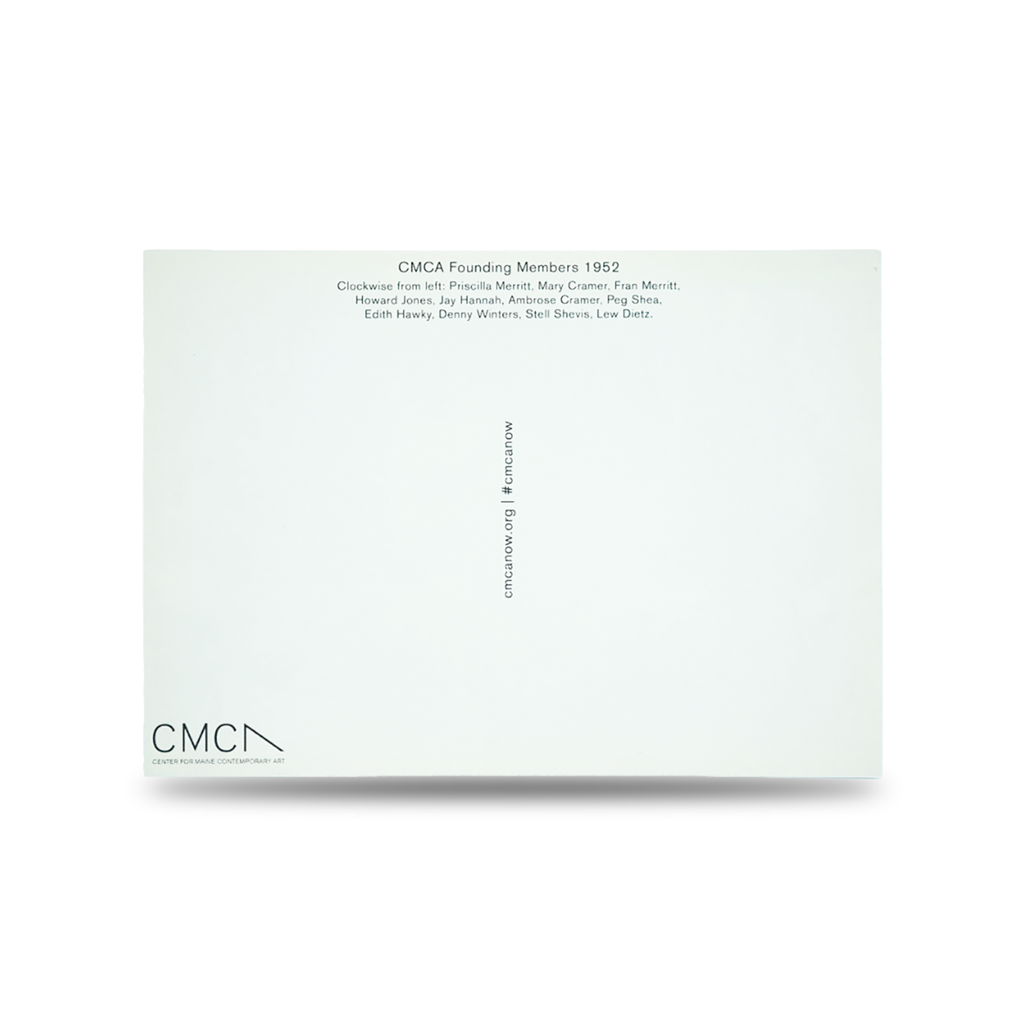 CMCA Founding Members Postcard
