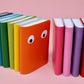 Googly Eye Mini Leather Notebook