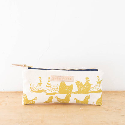 Erin Flett - Hen House Pencil Bag