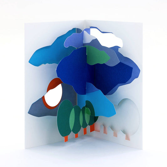 Gérard Lo Monaco - Clouds & Trees Pop Up Card