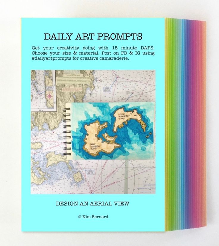 Daily Art Prompts - Postcards