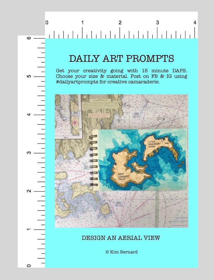 Daily Art Prompts - Postcards