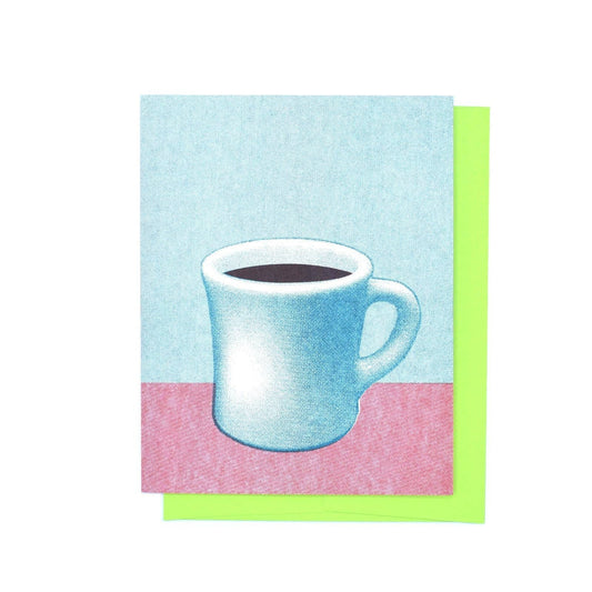 Coffee Mug - Risograph Greeting Card
