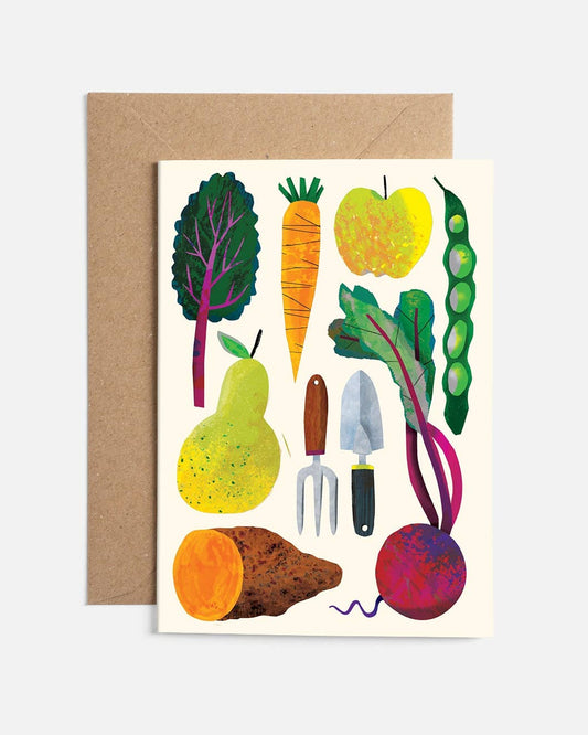 Harvesting the Allotment | Card