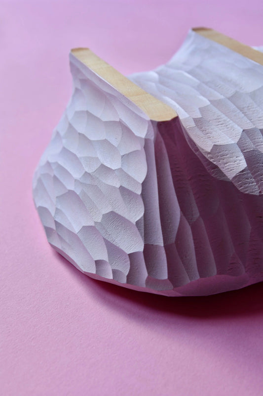 Danielle Rose Byrd Wooden Bowl | Pink #2