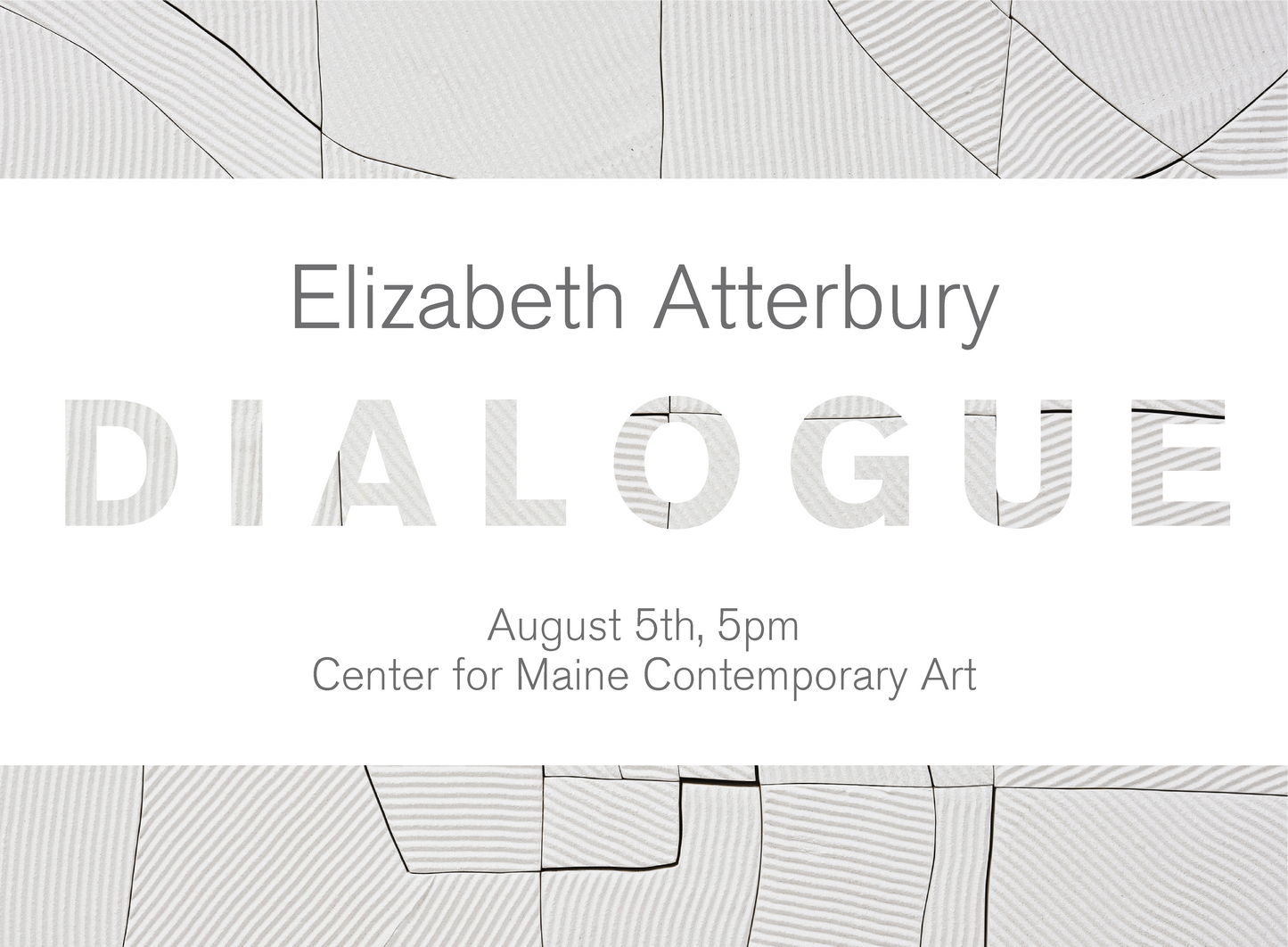Dialogue: A conversation between Elizabeth Atterbury and Kate McNamara