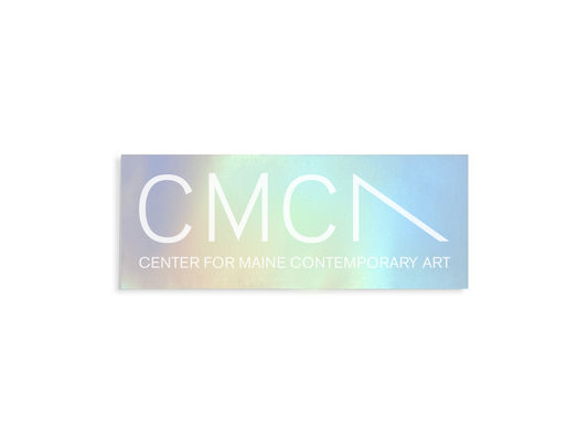 Matte Holographic Logo Sticker