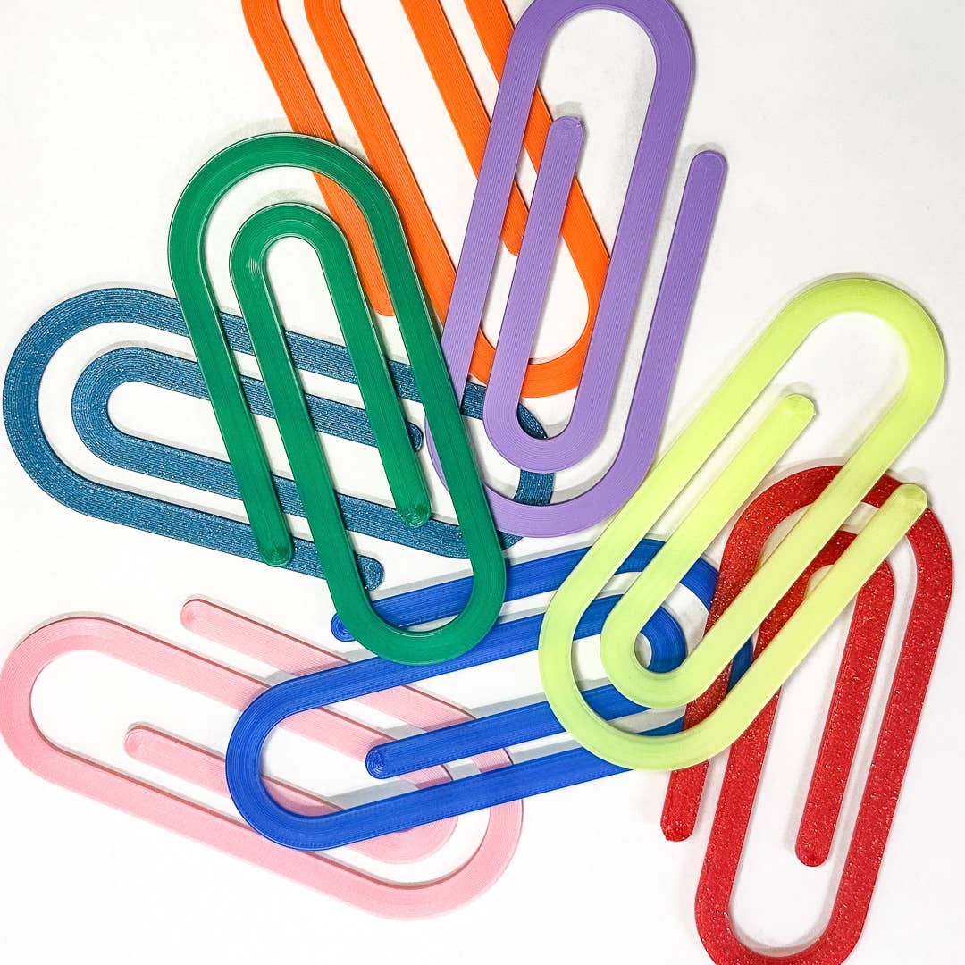 Giant Paperclip Bookmark