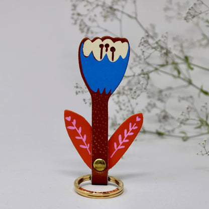 Ark Tulip Flower Key Fob