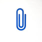 Giant Paperclip Bookmark
