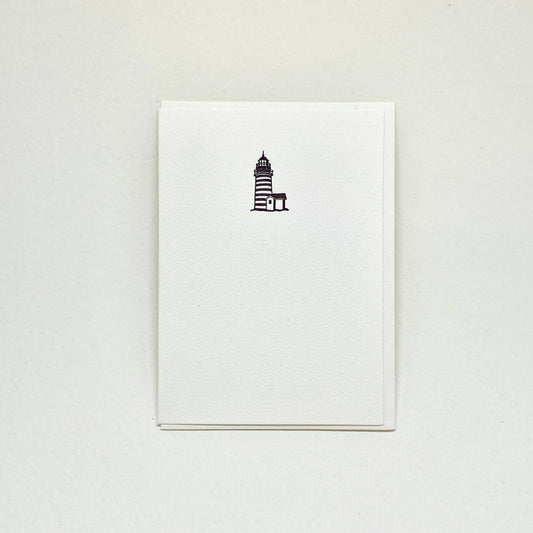 Big Wheel Press Greeting Card — Lighthouse