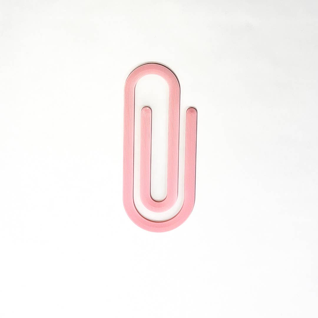 Giant Paperclip Bookmark