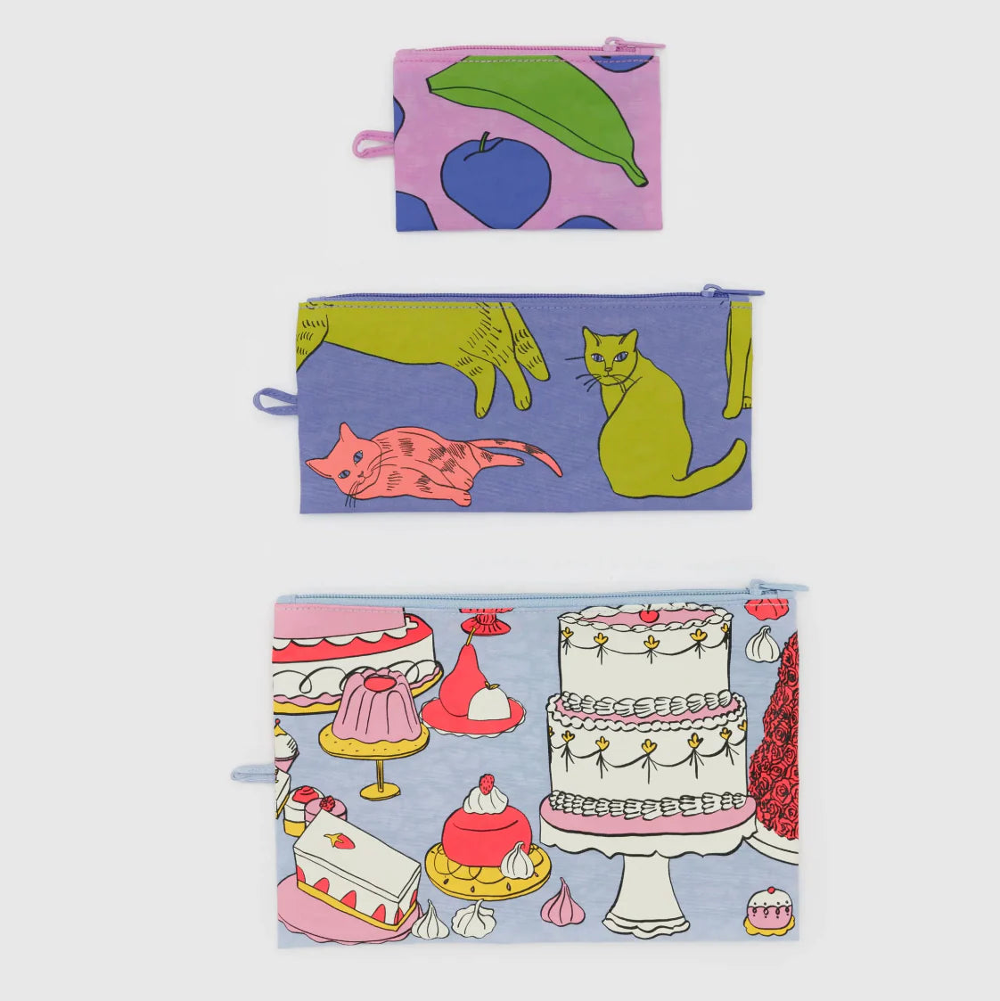 Baggu Flat Pouch Set