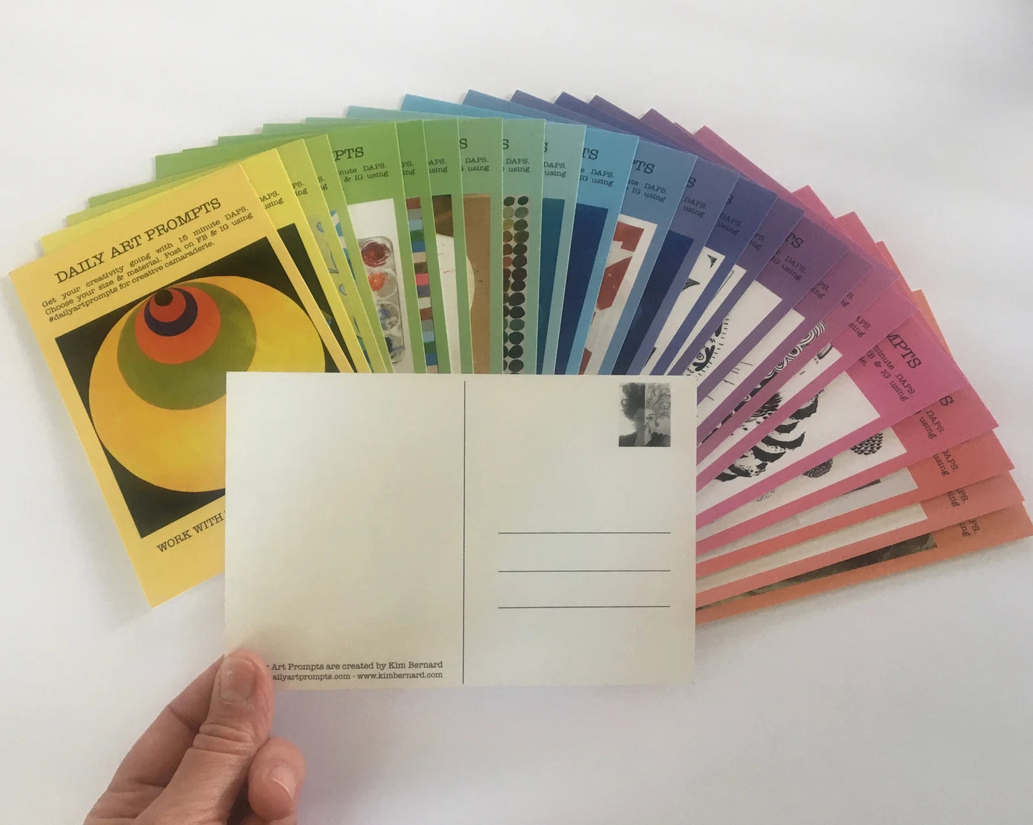 Daily Art Prompts - Postcards