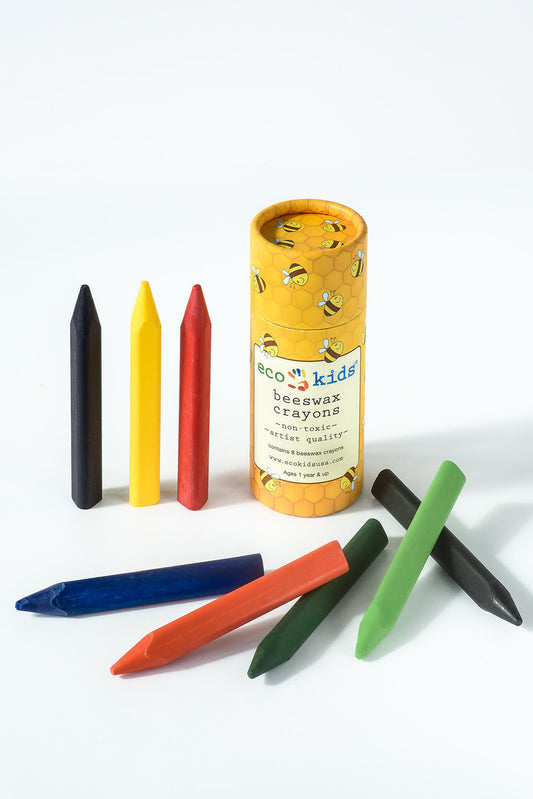 Eco-Kids - Beeswax Triangle Crayons